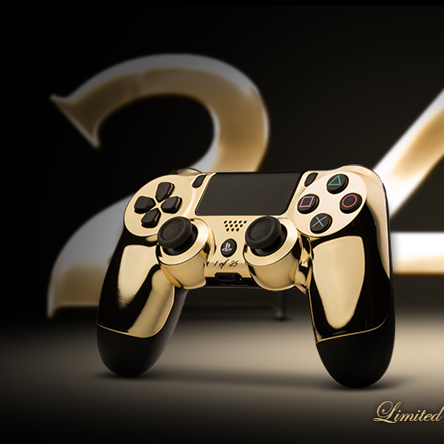 ColorWare 24k PS4 DualShock 4 & Xbox One Controllers