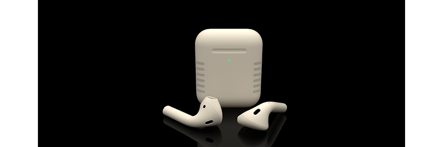 AirPods Retro with Wireless Charging Case
