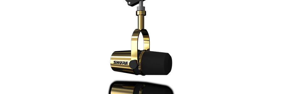 Shure MV7 Gold