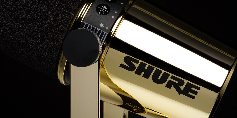 Shure MV7 Gold
