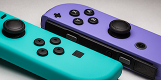 Nintendo Joy Cons Painted