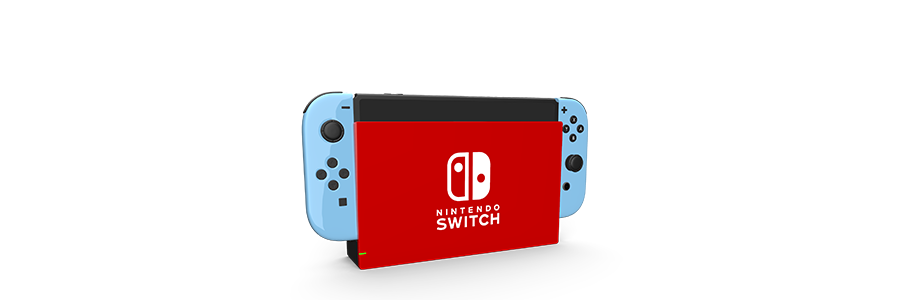 Nintendo Switch Painted
